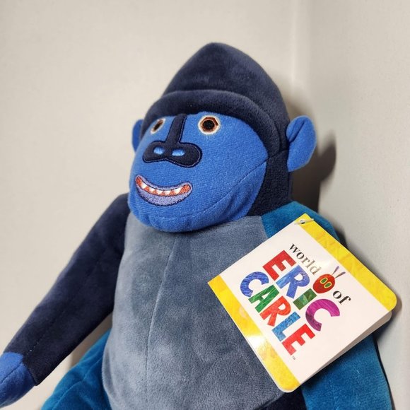 NEW Eric Carle Gorilla Stuffed Animal Plush From Head to Toe 11" Monkey NWT - Picture 5 of 8